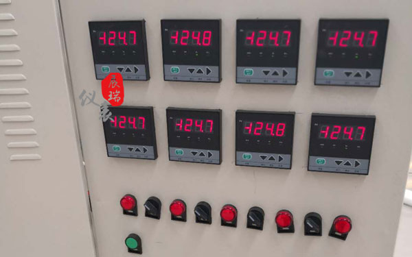 ZR-C903智能數顯表應用:平頂山溫度自動化控制系統